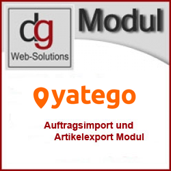 Shop Modul Yatego to OXID 2.0 
