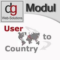 OXID Shop Modul User to Country 